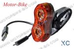 ВЕЛО СТОП ДИОДЕН XINGCHENG XC-179R 2x0.5W С USB (2 LED)
